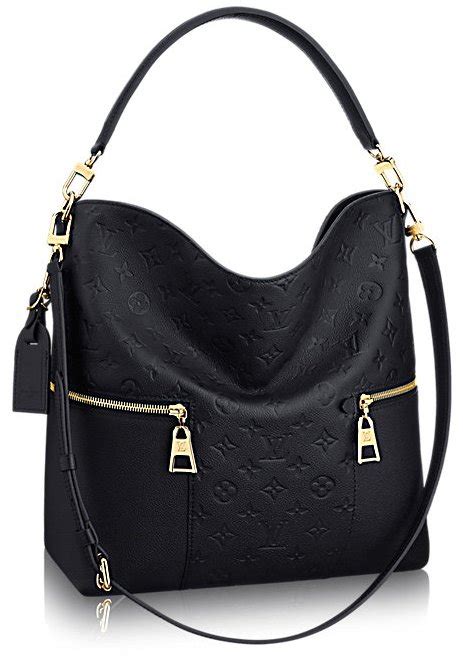 louis vuitton melie black|louis vuitton black bag.